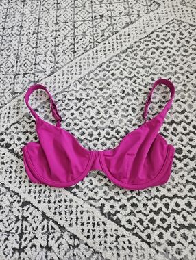 Cuup Underwire Bikini Top Size 14 (34DD) In Orchid